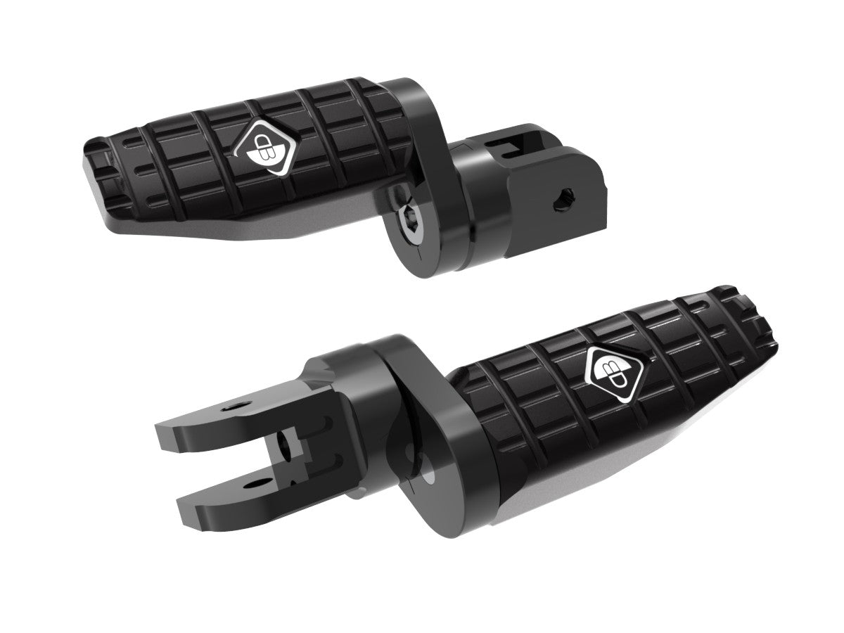 Ducabike DBK KPDM05 Adjustable Sport Pilot Footpegs Kit - BLACK