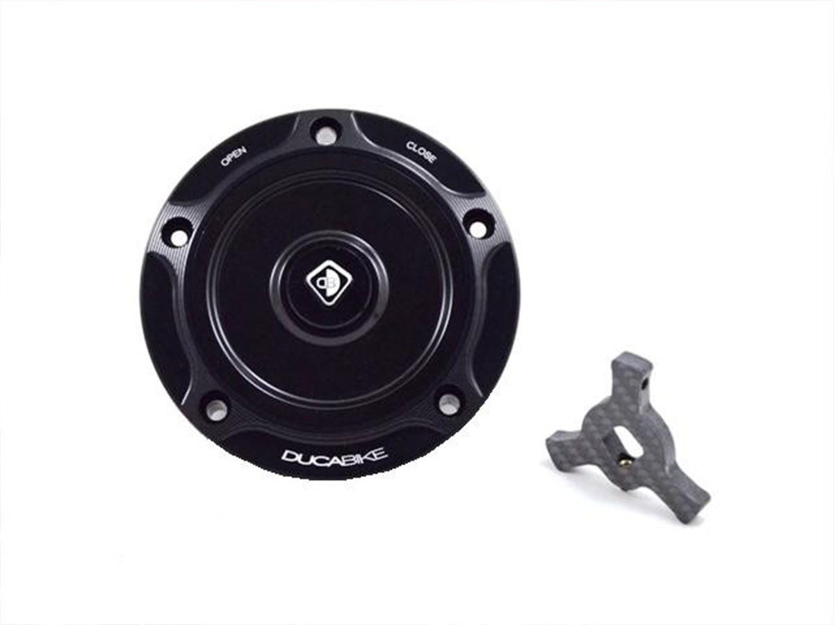 Ducabike DBK Tsb06 Fuel Tank Cap - BLACK-BLACK