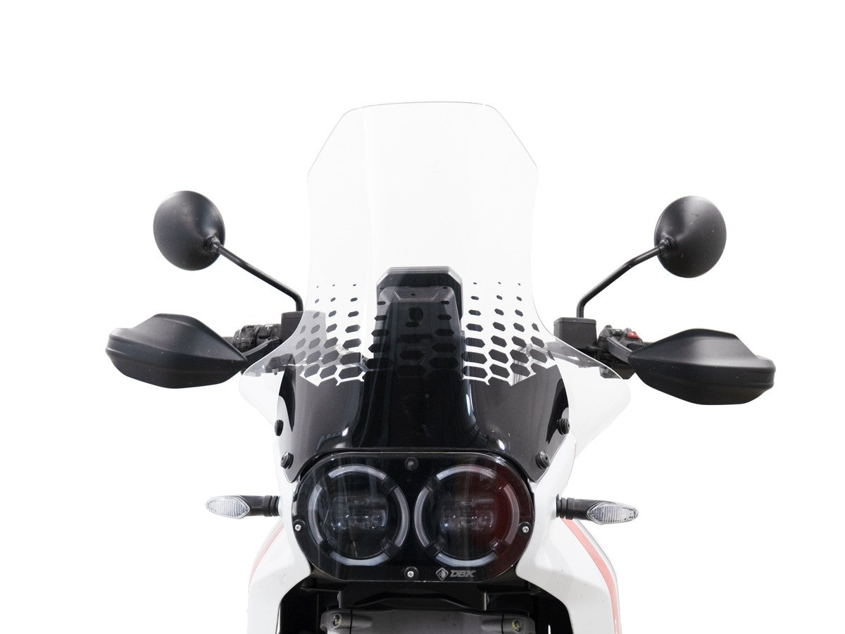 Ducabike DBK CUP24 DesertX Increased Windscreen Maxi Comfort - TRANSPARENT