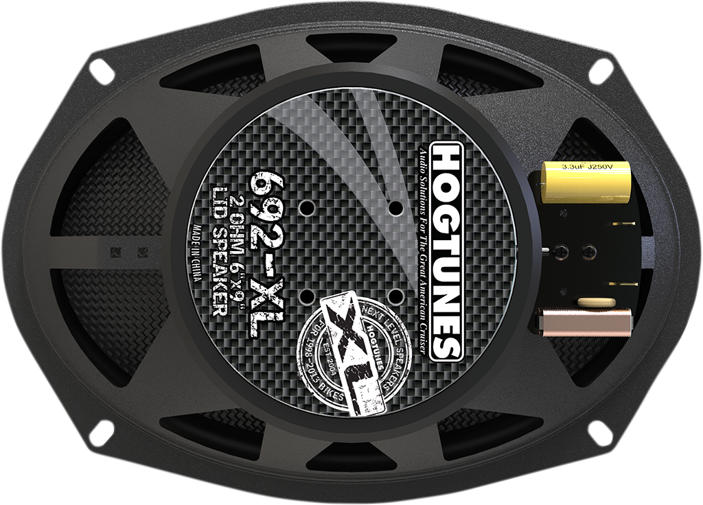 Hogtunes XL Series Lid Speakers - 6" X 9" - Universal