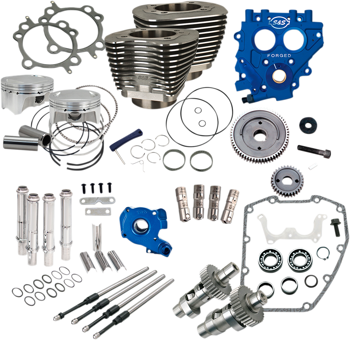 S&S Cycle 100" Power Package Engine Performance Kit