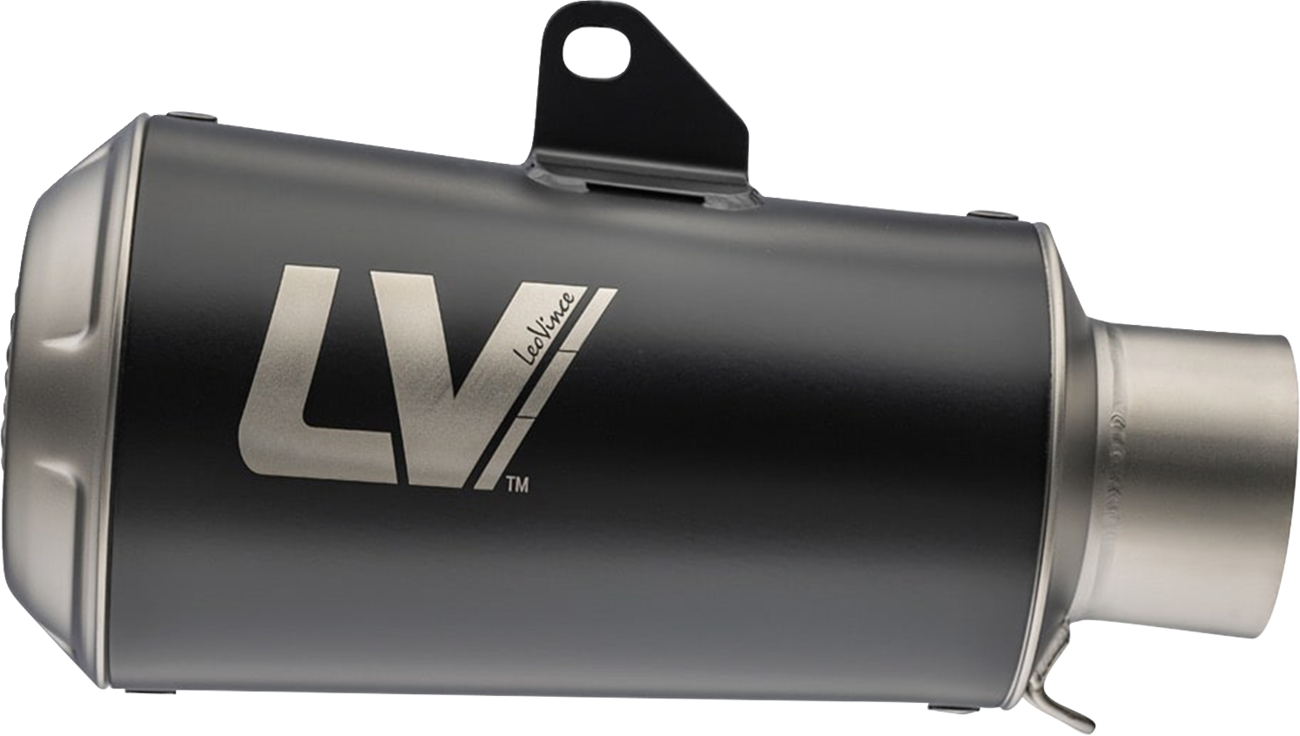 LeoVince LV-10 Muffler - Black