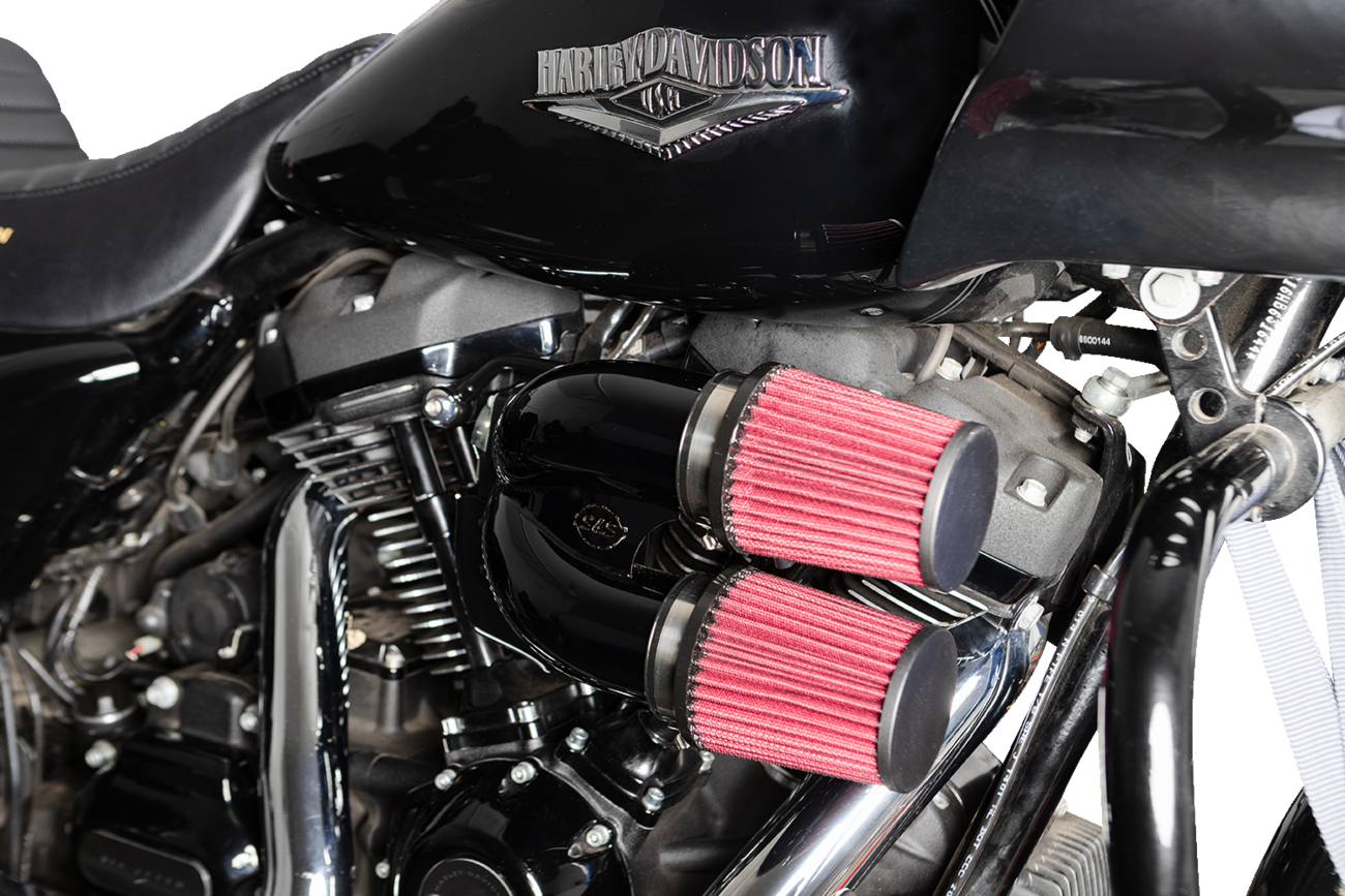 S&S Cycle Tuned Induction Air Cleaner Kit - Gloss Black
