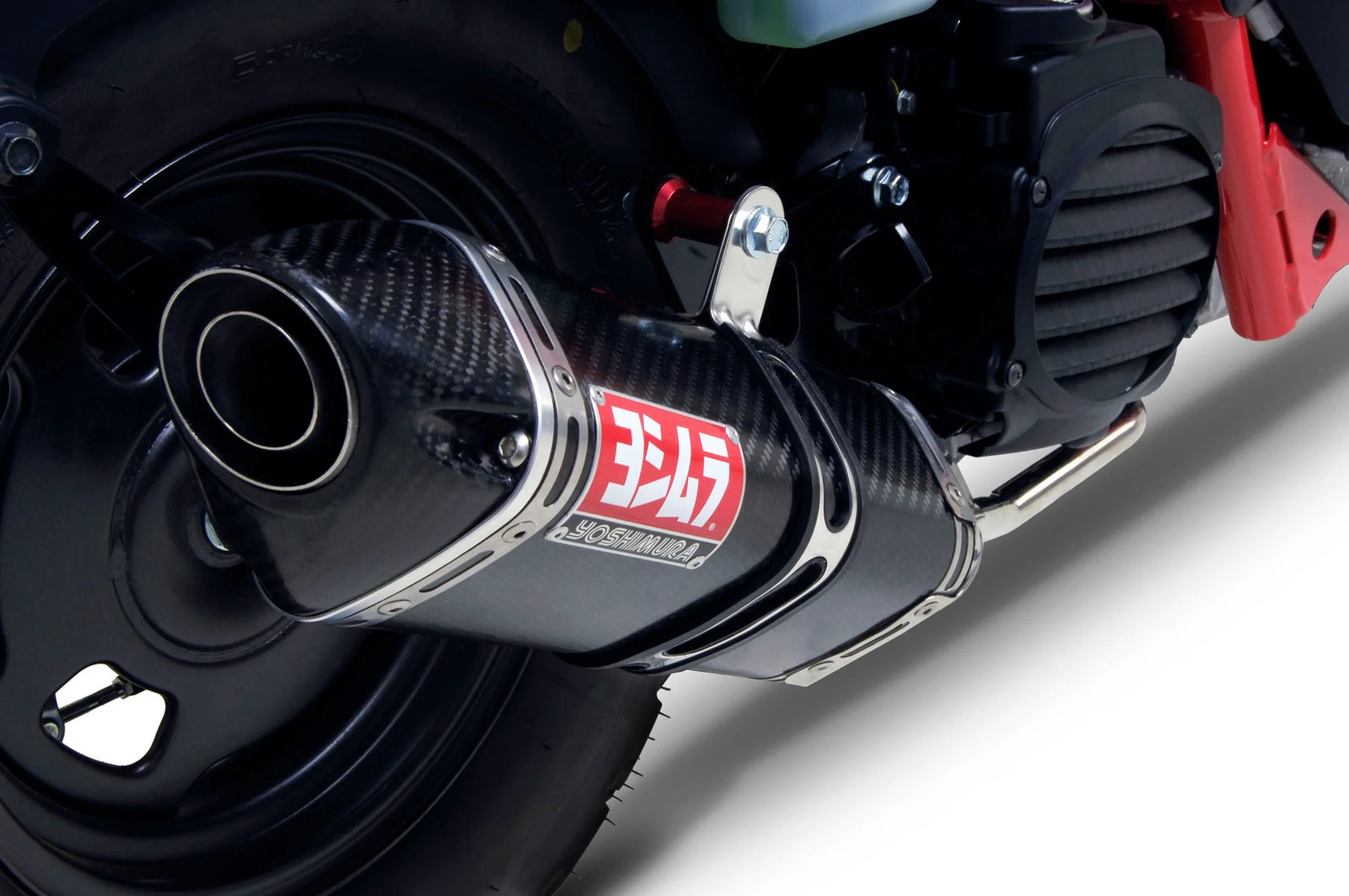 Yoshimura RUCKUS/ZOOMER 03-25 Race TRC Stainless Full Exhaust, W/ Carbon Fiber Muffler