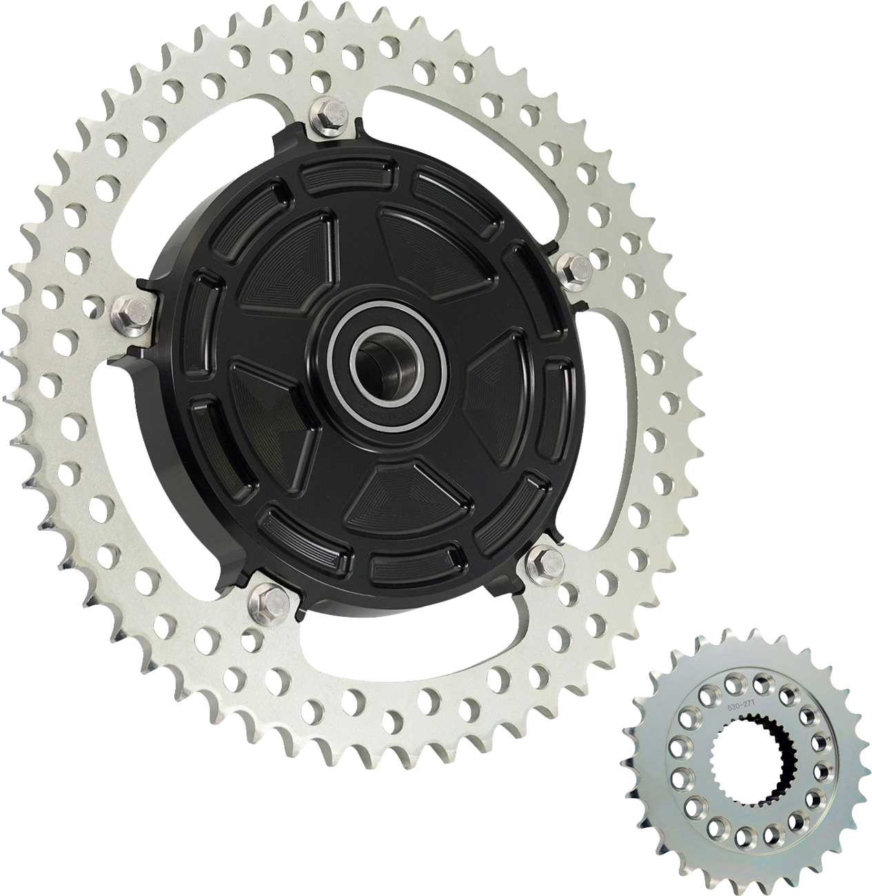 Arlen NESS Chain Drive Kit - 27/57 Tooth - Natural - FLT/FLH