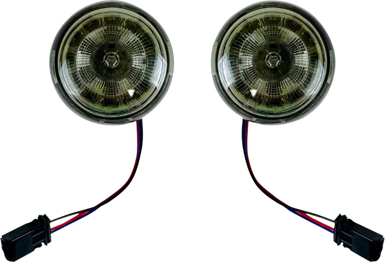 Custom Dynamics ProBeam® Rear Turn Signal Inserts - LED - Smoke Lens