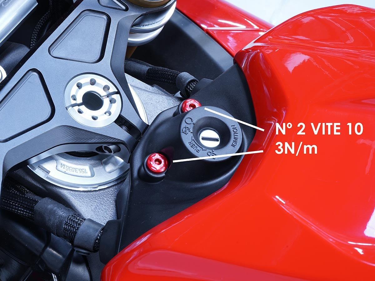 Ducabike DBK KVT102 Panigale V4 MY 2025 Key Cover Screws Kit