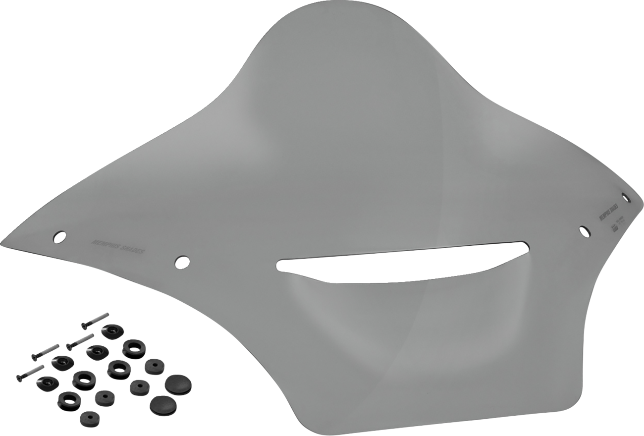 Memphis Shades BRL Race Bubble Vented Windshield