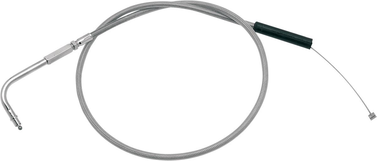 Motion Pro Armor Coat Stainless Steel Throttle Cable - 39"