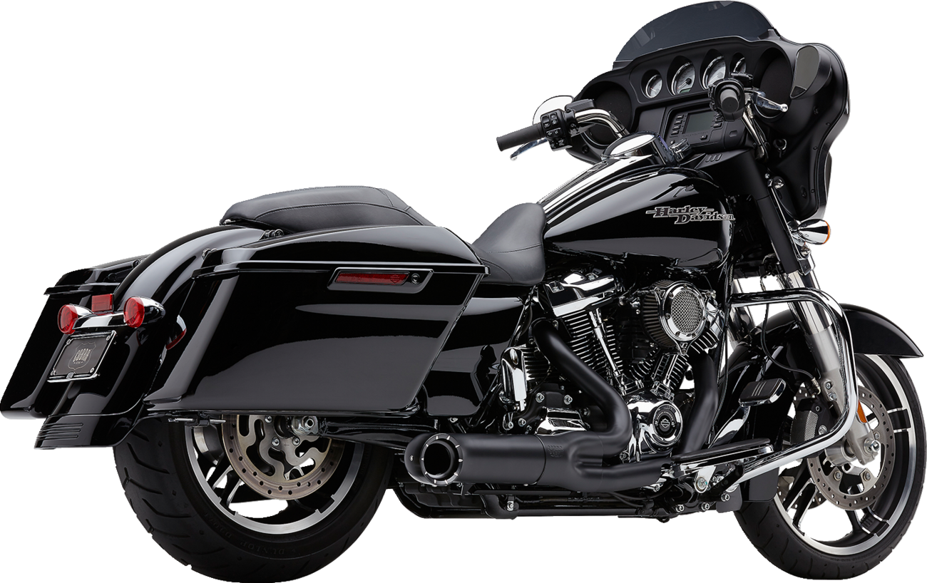 Cobra Turn Out 2-Into-1 Exhaust System - Black