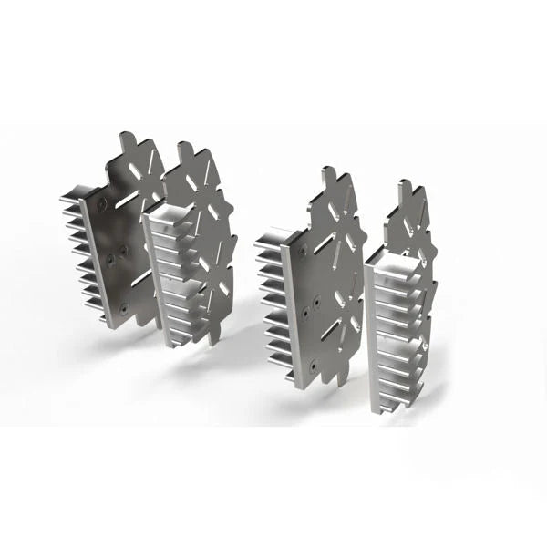 Ducabike DBK Brake Cooling Radiator Plates For Panigale 1199 1299 - Silver