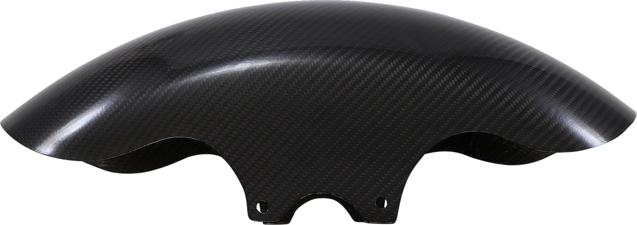 Slyfox Front Fender - Shorty - Carbon Fiber/Gloss