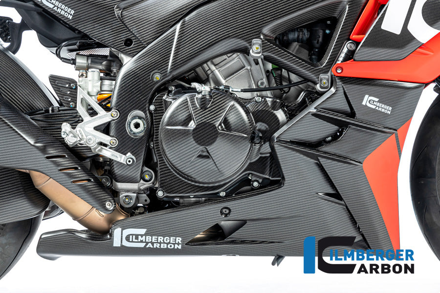 Ilmberger Carbon Belly Pan One Piece Aprilia Tuono V4 From 2021 - Matte