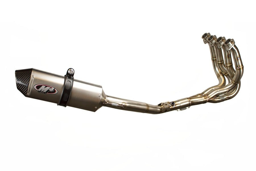 M4 Exhaust 2008 GSXR600 Race Full System - Titanium Muffler