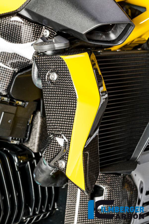 Ilmberger Carbon Water Radiator Cover Right Carbon