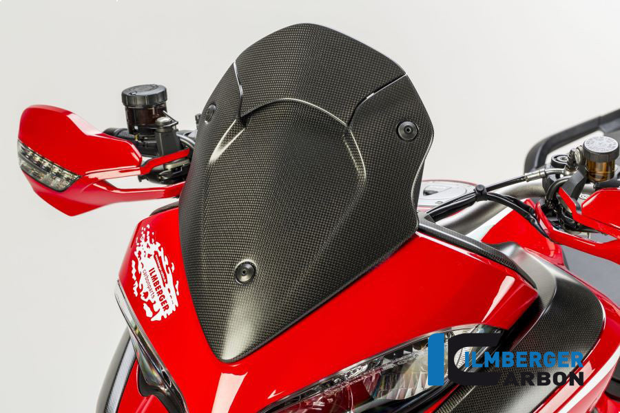 Ilmberger Carbon Windshield ( Surface) Ducati Multistrada 1200 DVT From MY 2015 - Matte
