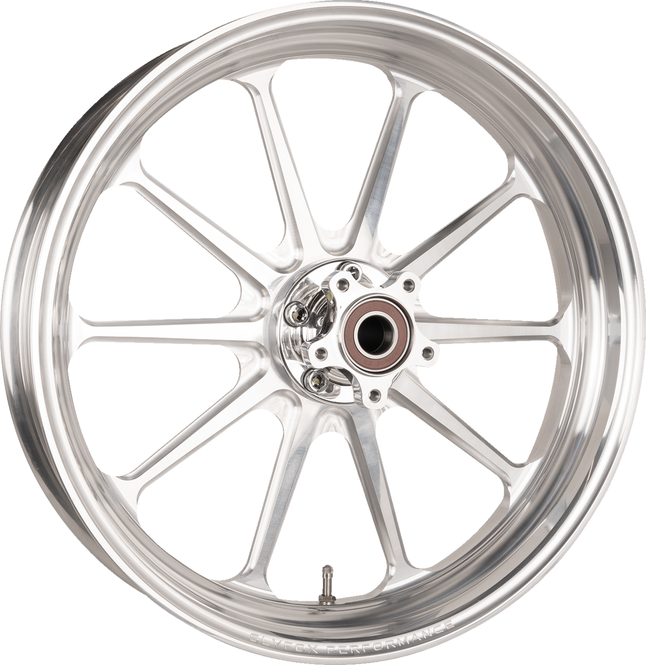Slyfox Wheel - Track Pro - Front - Dual Disc/Without ABS - Machined - 19x3