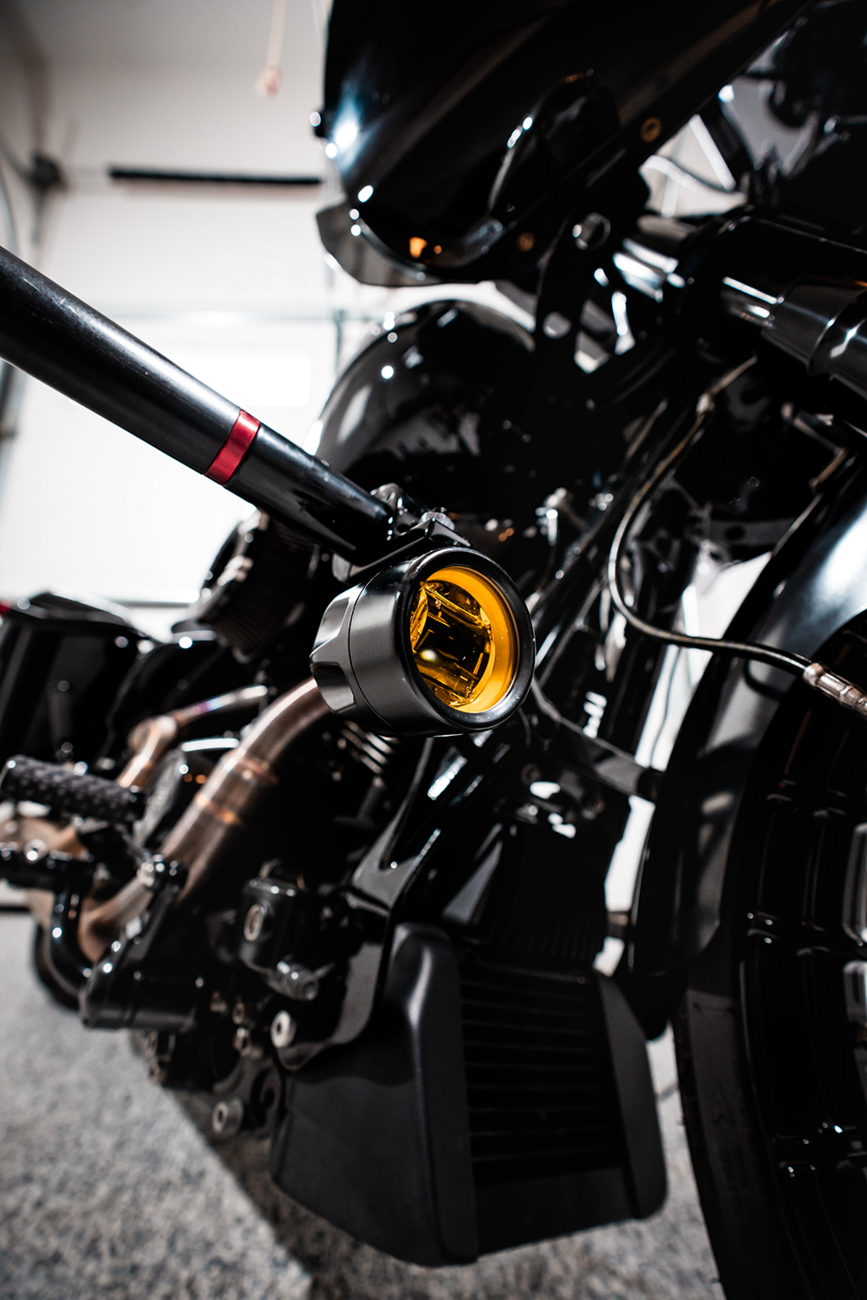 Custom Dynamics Fog Light Lens - Yellow