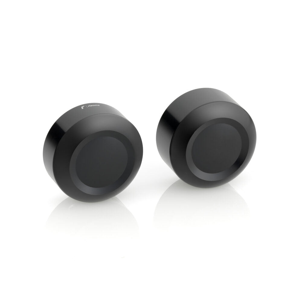 Rizoma Rear Axle Nut Covers - black