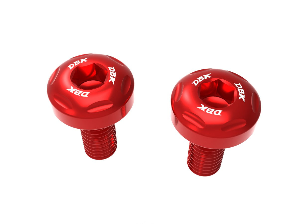 Ducabike DBK KVT113 Panigale V2 MY 2025 Lower Exhaust Cover Screws Kit - Red