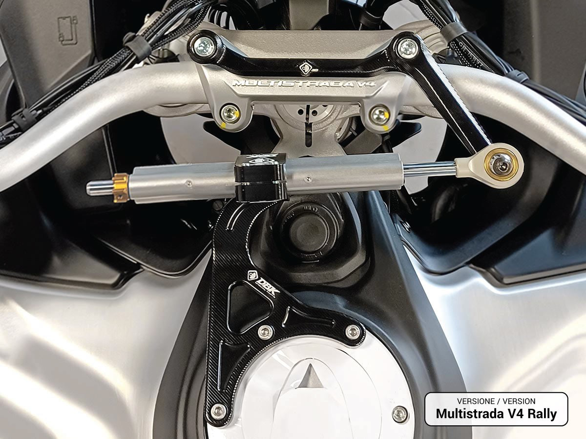Ducabike DBK SAS18 MTSV4 Pp Kit Mount Steering Damper - BLACK-BLACK