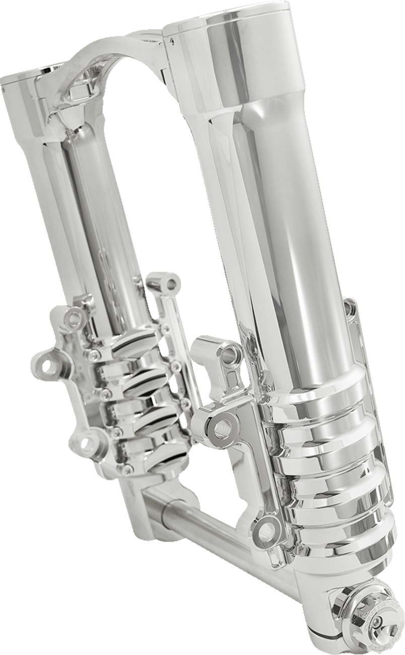 Arlen NESS Fork Legs - 49 MM - Chrome - For Factory Brake Caliper