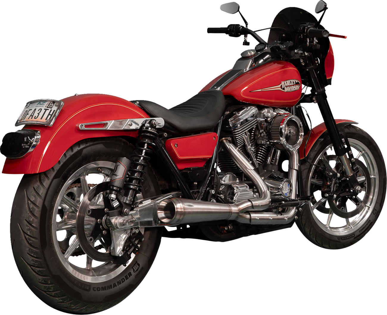 Trask Assault 2:1 Exhaust - Full Stainless - '84-'00 FXR