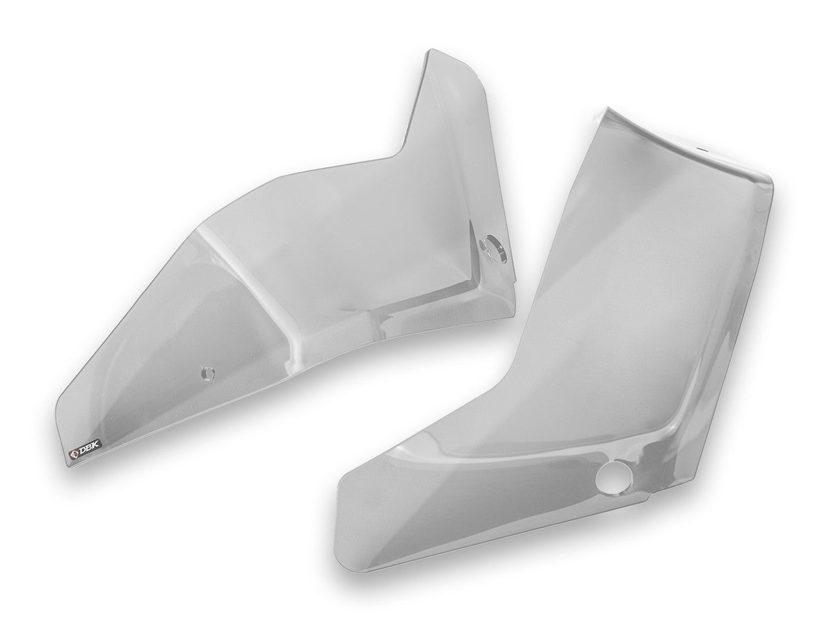 Ducabike DBK DEF04 Pair Windshield Larger Deflectors MTS V2 MY25 - SMOKE