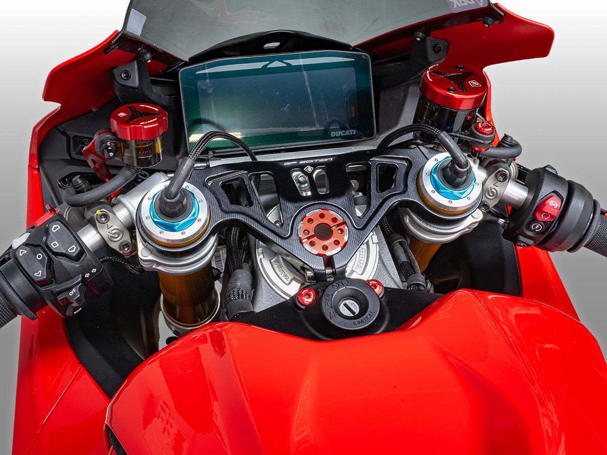 Ducabike DBK PSS10 Panigale V4 MY 2025 Upper Steering Plate GP Edition
