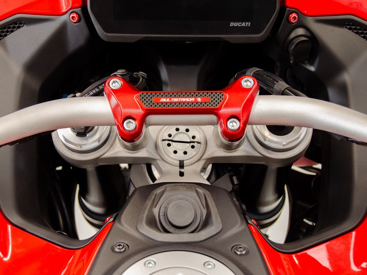Ducabike DBK BM15 MTSV4 Handlebar Clamp - RED