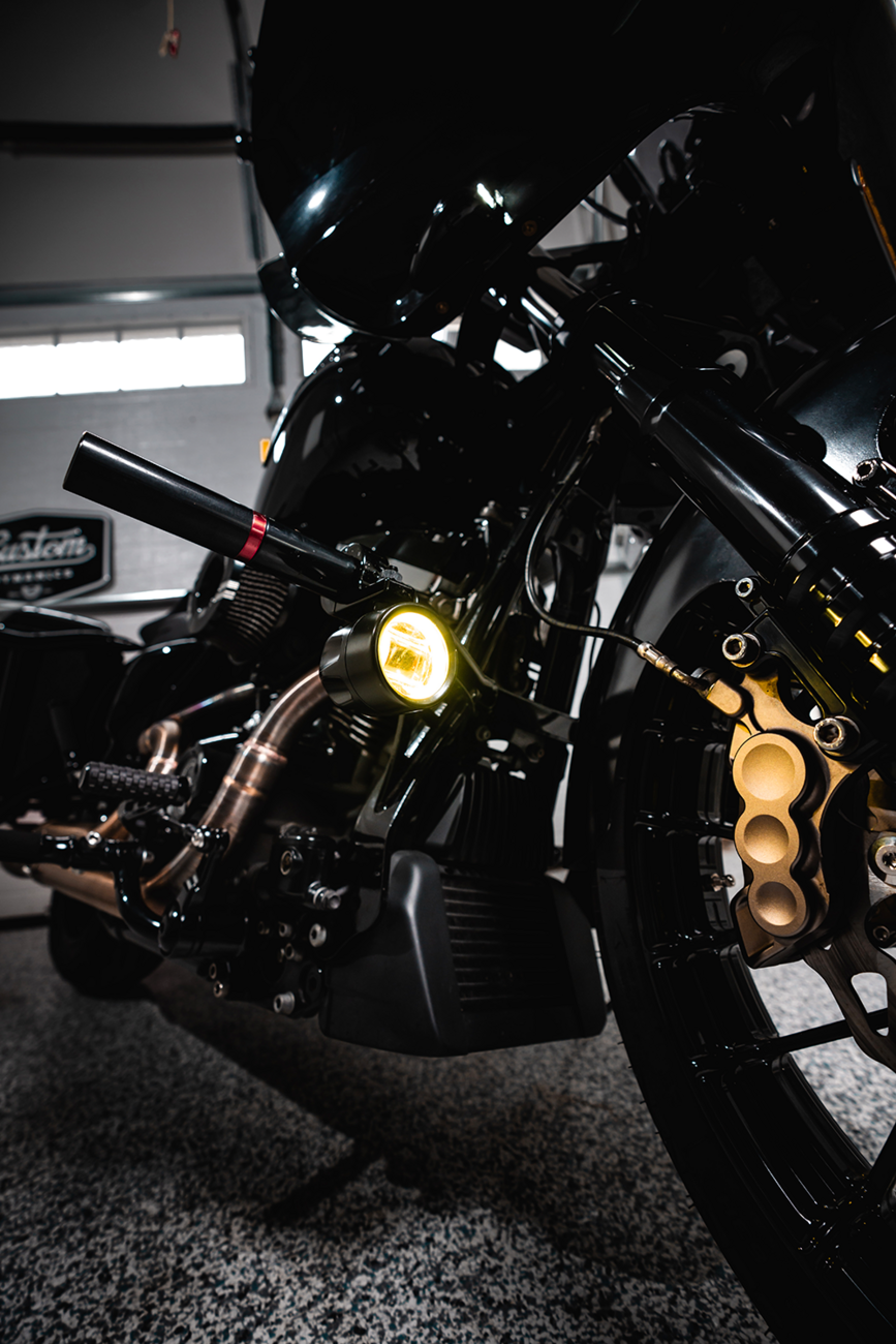 Custom Dynamics Fog Light Lens - Yellow