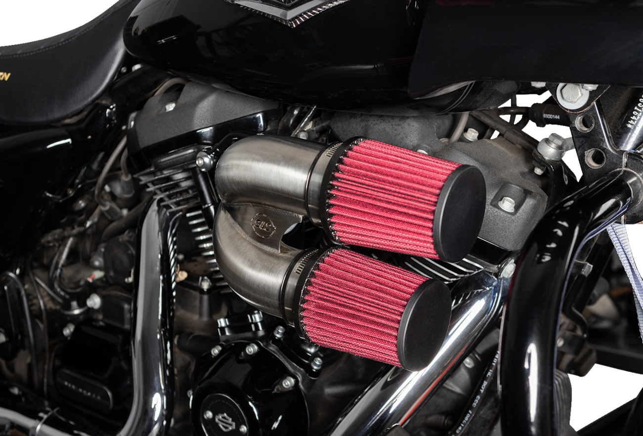 S&S Cycle Tuned Induction Air Cleaner Kit - Stainless Steel