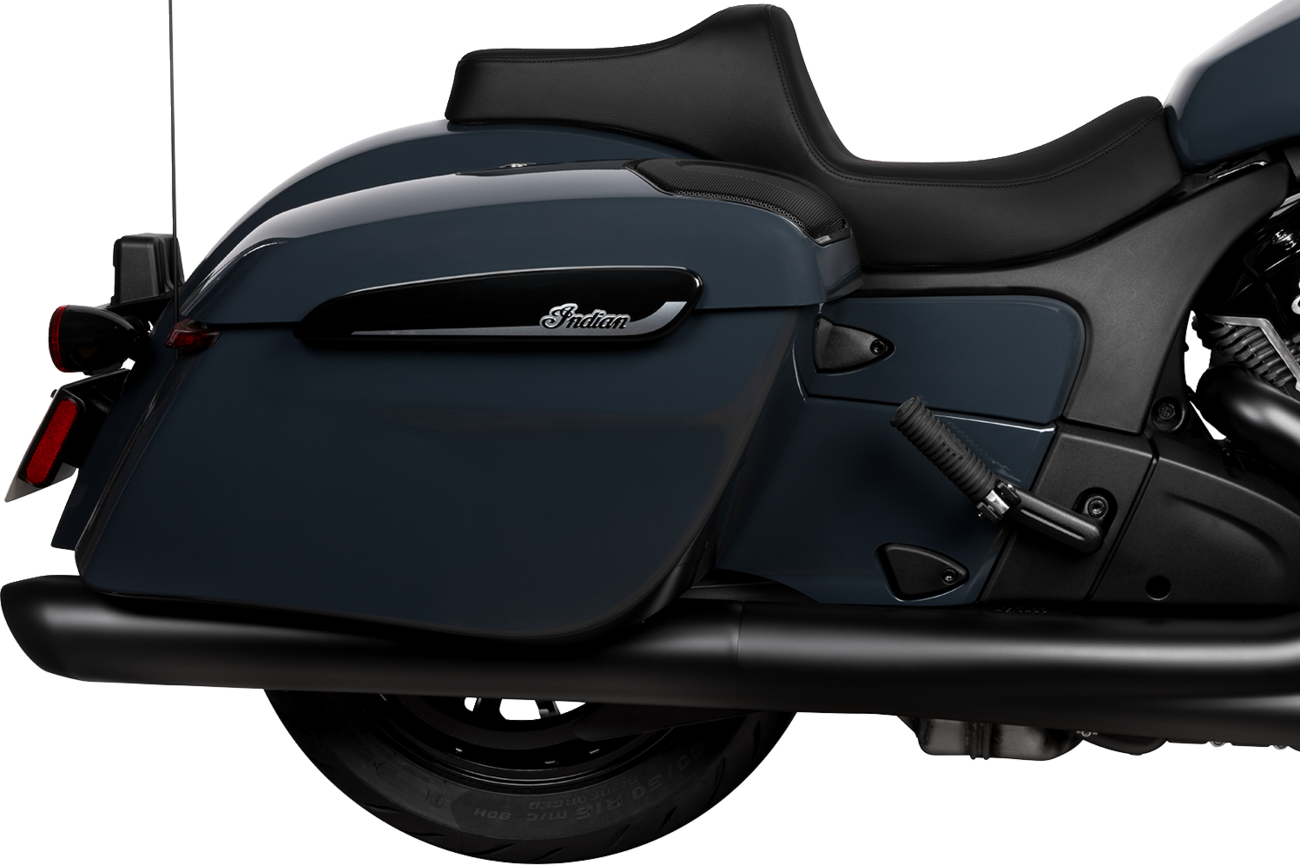 Drag Specialties Seats Predator III 2-Up Seat - Vinyl - Smooth - Chieftain '25/Challenger '20-'25