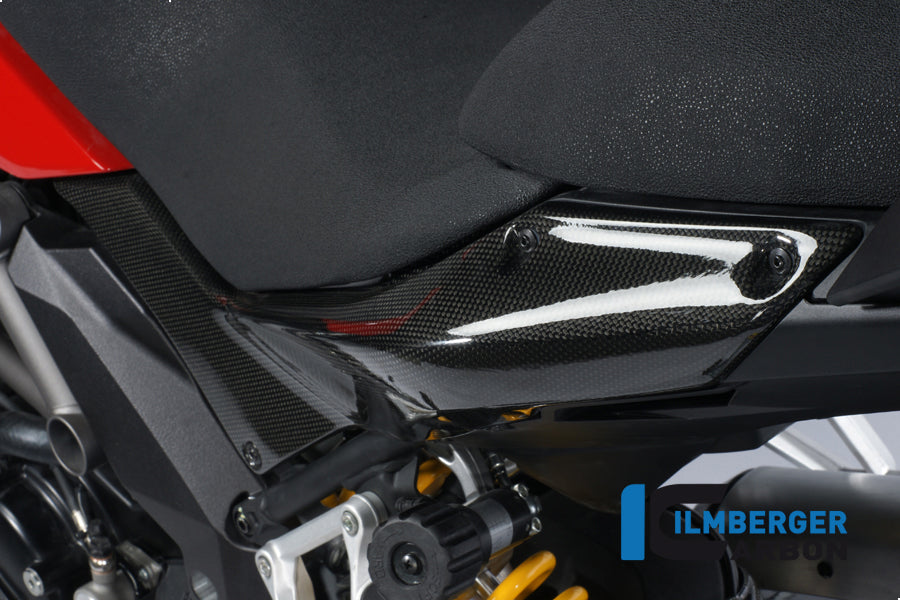 Ilmberger Carbon Side Cover Under Seat Left - Gloss