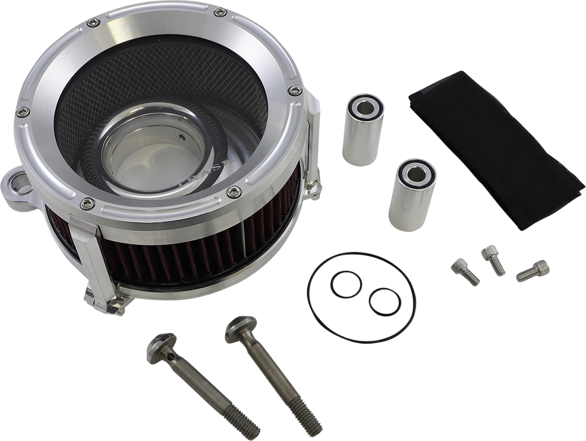 Trask Assault Charge High-Flow Air Cleaner - Raw