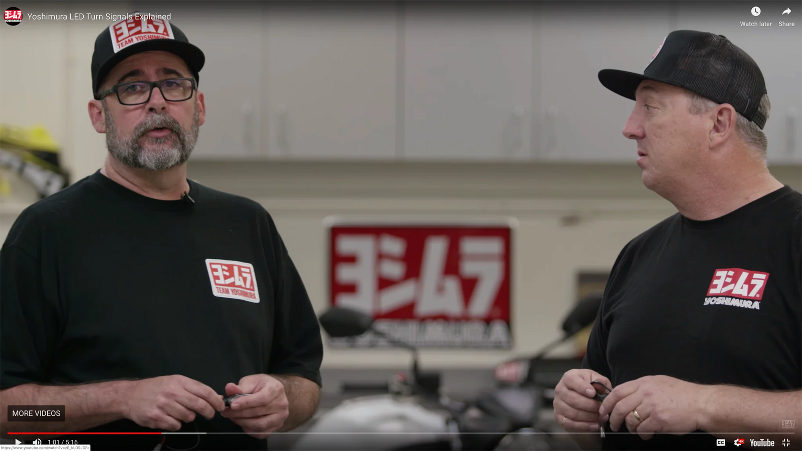Yoshimura GROM 2022-26 Front Turn Signal Mount Plates