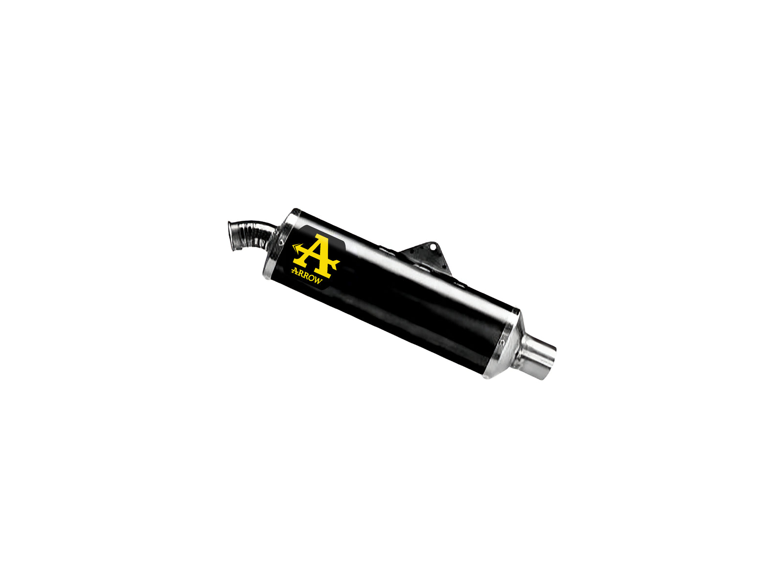 Arrow 72652AON Indy Race Aluminium Dark Slip On With Titanium End Cap
