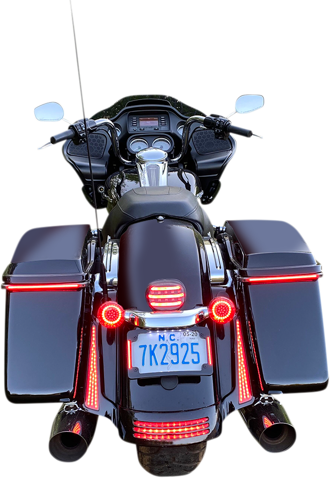 Custom Dynamics LED Rear Turn Signal Insert - Red - 1157