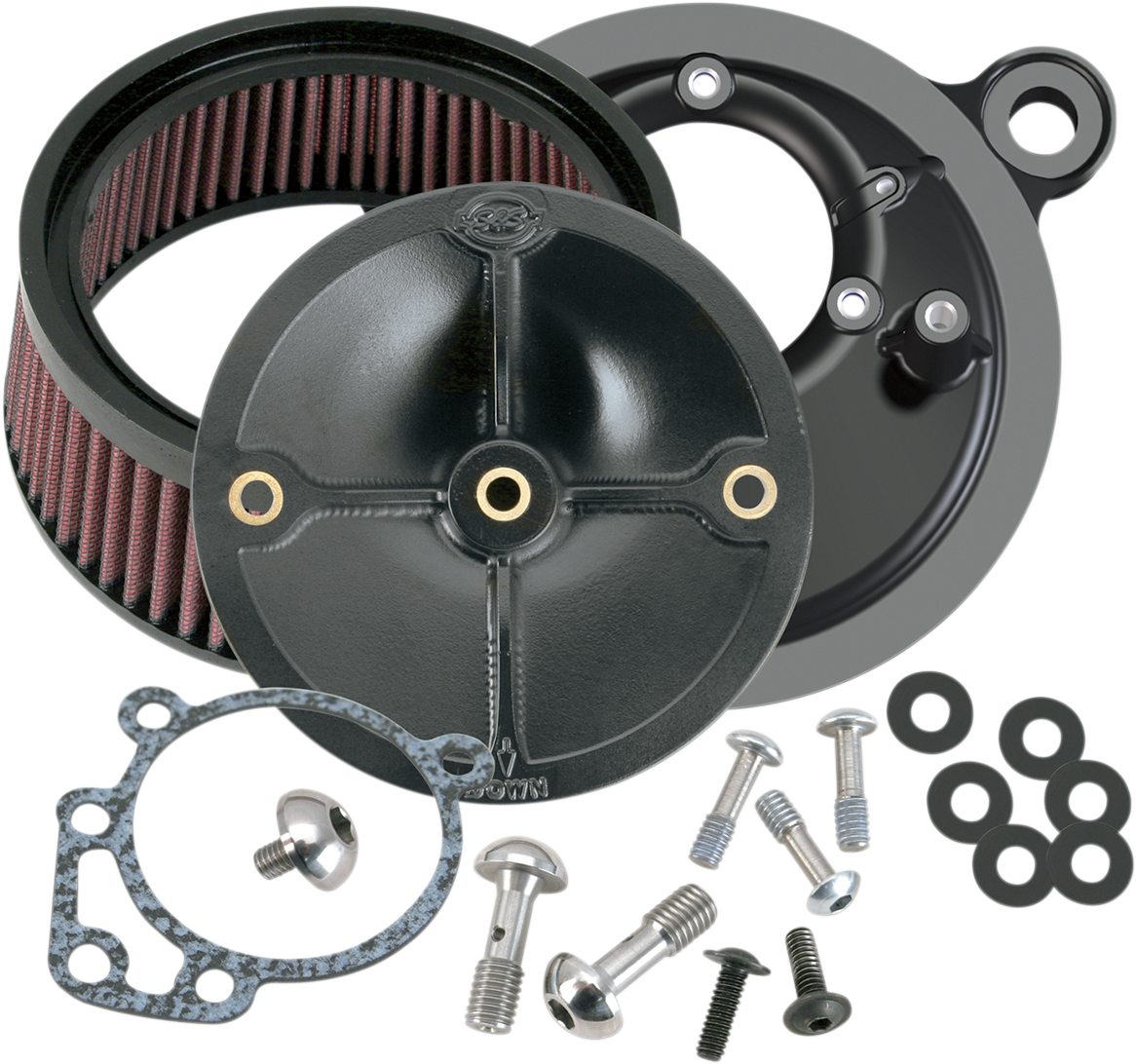 S&S Cycle Super Stock™ Stealth Air Cleaner Kit - Black