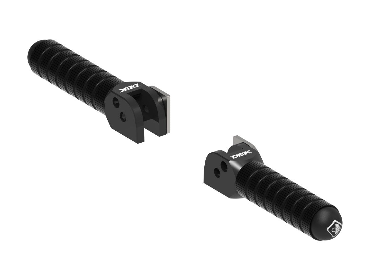 Ducabike DBK PPDVP10 HM 698 Sport Passenger Footpegs - BLACK