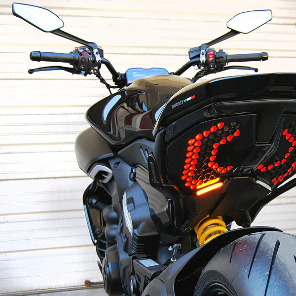 NRC Side Mount Fender Eliminator Kit With Turn Signals Diavel V4