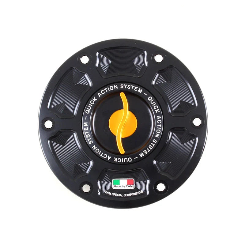 TWM Quick Action CNC Aluminum Gas Cap For Ducati - TDPR.08