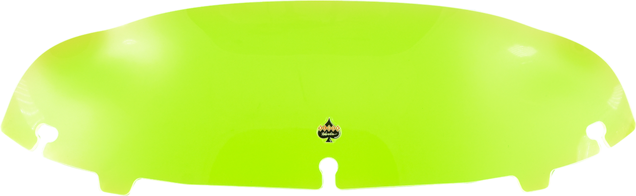 Klock Werks Ice Flare® Windshield - 4" - Green Ice - '14-'25 FLHT/FLHX
