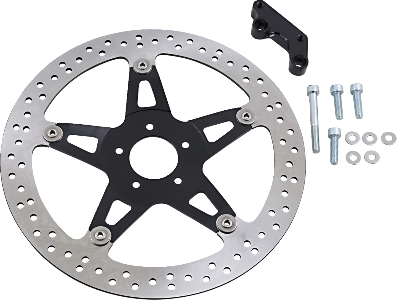 Arlen NESS Big Brake Rotor - 14" - Front Left - Touring