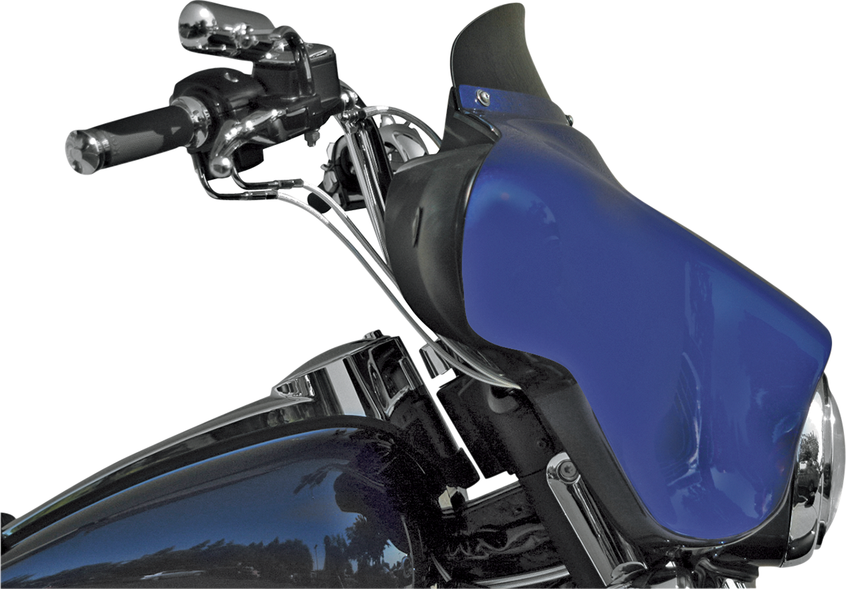 Wind Vest Windshield - 4" - Black - FLHT/X