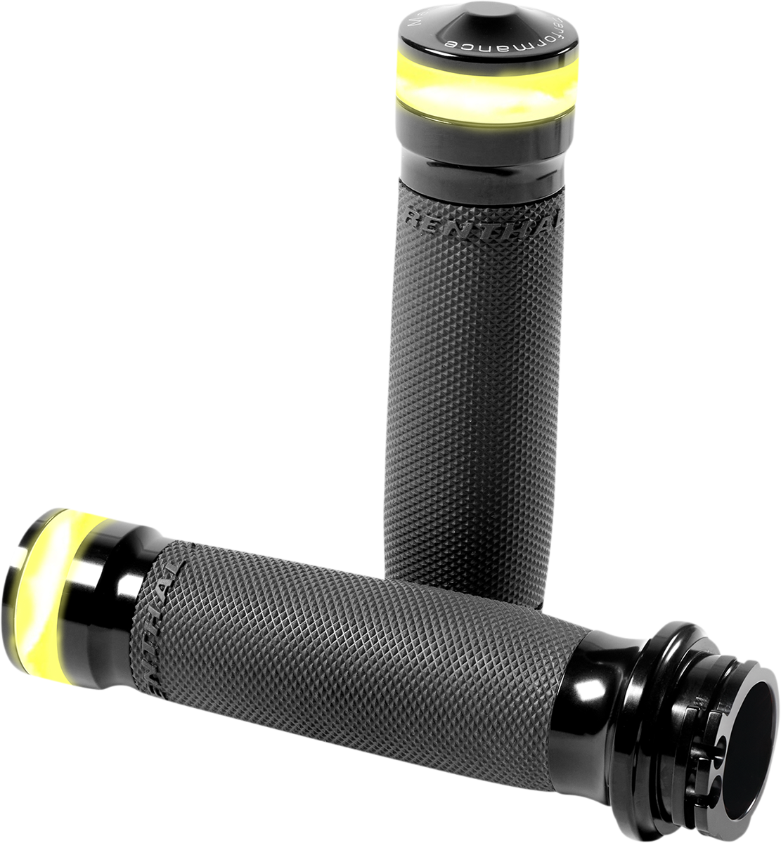 Performance Machine (PM) Vision Series Contour LED Turn Signal Grips - Cable - Black