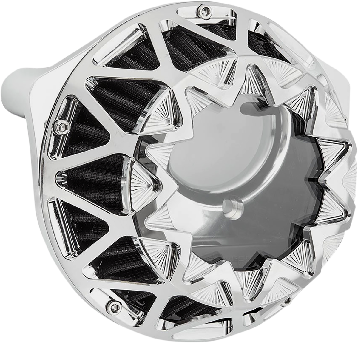 Arlen NESS Crossfire Air Cleaner - Chrome