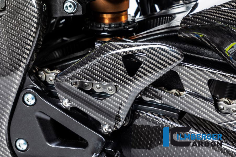 Ilmberger Carbon Heel Protector Left Carbon - Suzuki GSX R 1000 '17