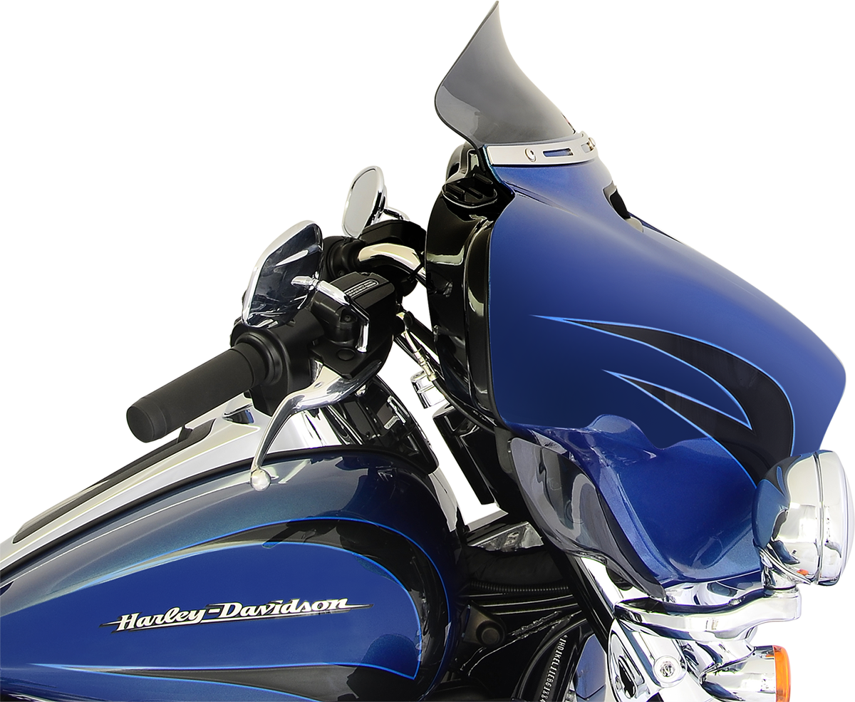 Klock Werks Flare® Windshield - 5" - Dark Smoke - '14-'25 FLH