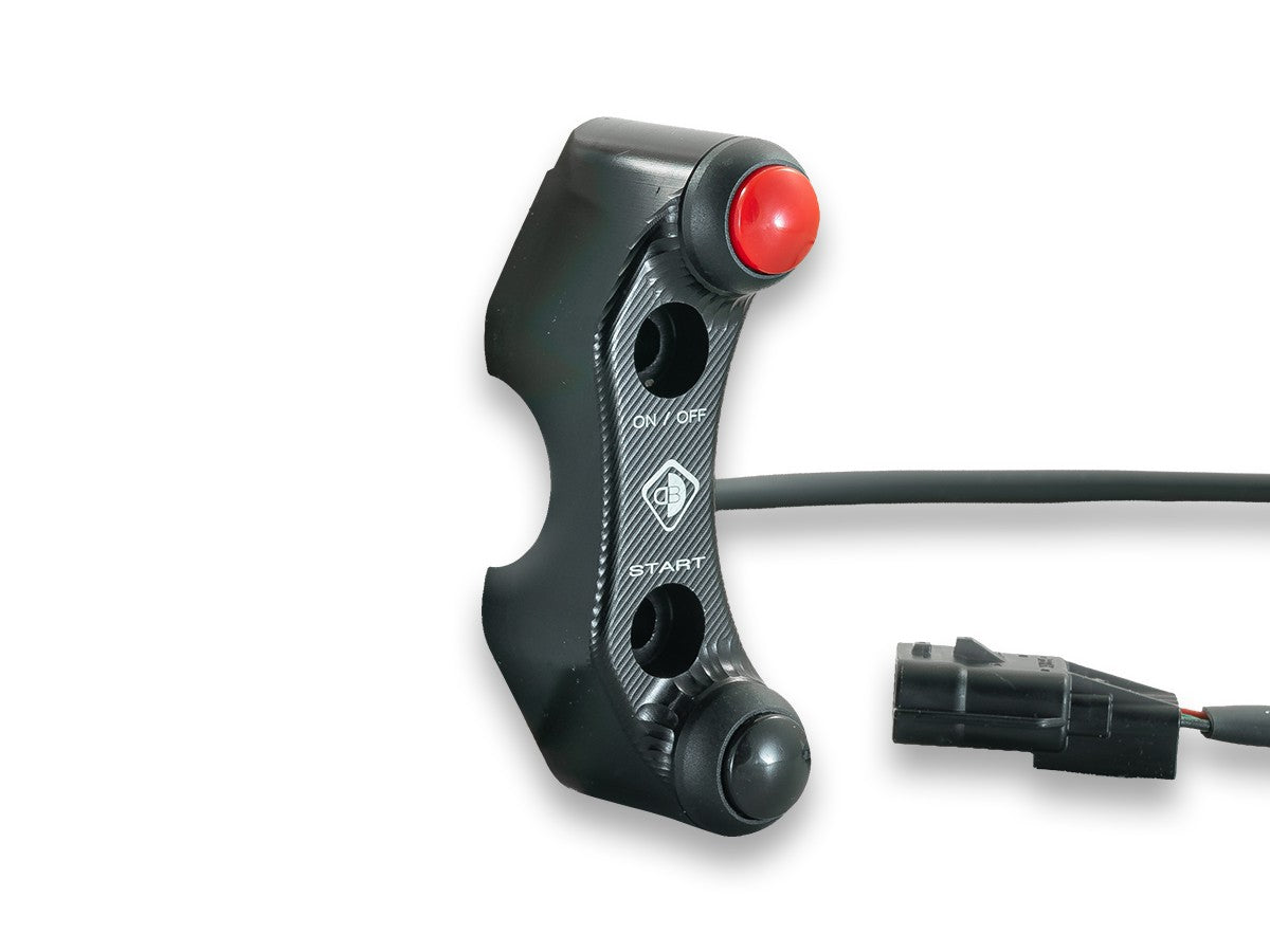 Ducabike DBK CPPI29 KTM Duke 990 Brake Pump Clamp With Integrated Push Button Panel
